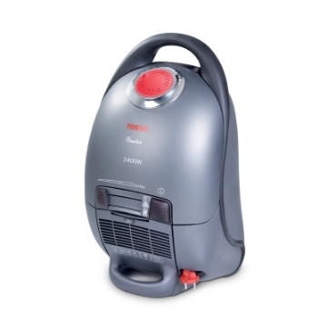 تصویر  جاروبرقی روسو مدل Senior رنگ نوک‌مدادی 2400 وات – طراحی لوکس با مکش قدرتمند