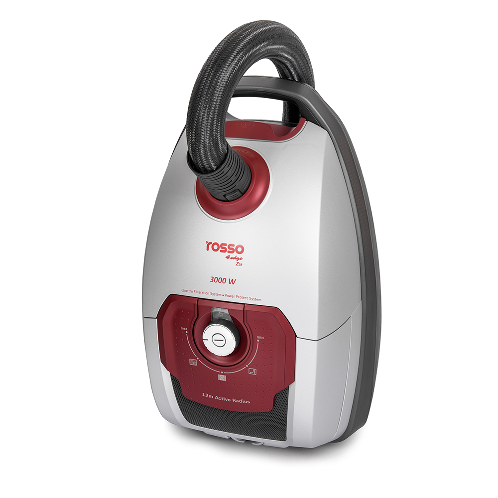 تصویر  جاروبرقی روسو مدل  4edge z28 نقره ای 