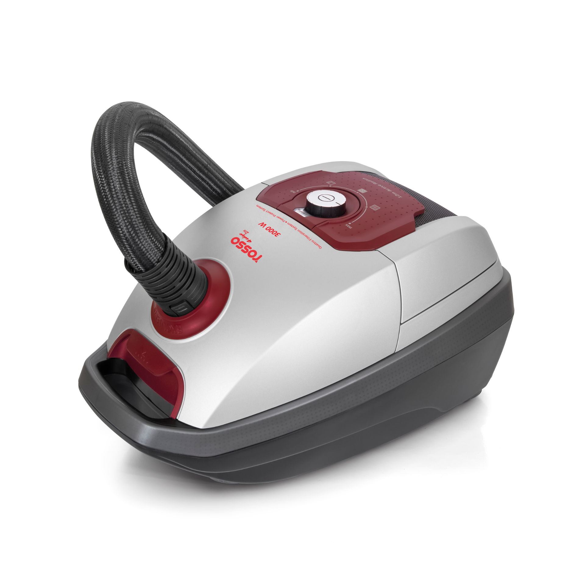 تصویر  جاروبرقی روسو مدل  4edge z28 نقره ای 